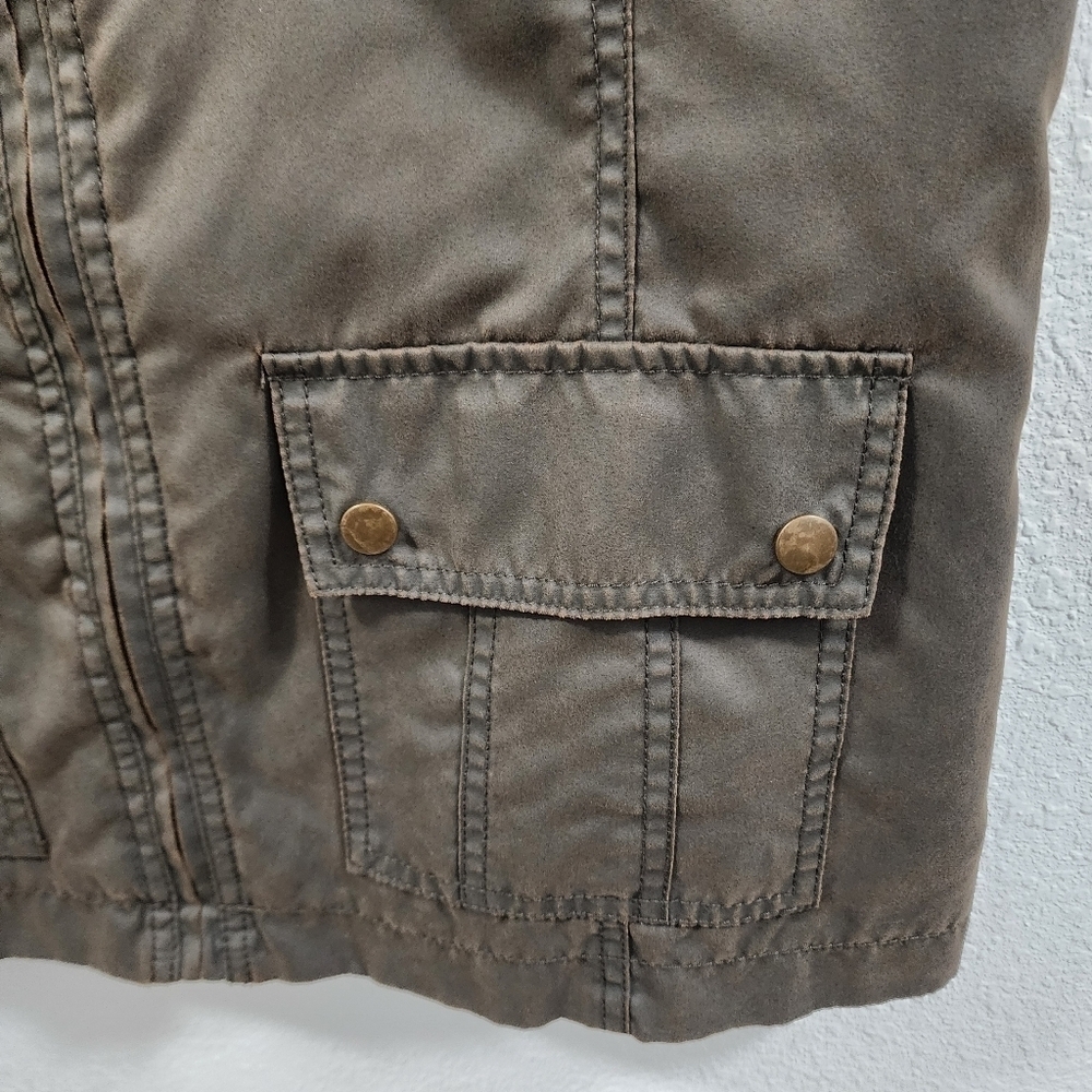 Liz Claiborne Womens Four Pockets Life Jacket Size M - Picture 5 of 12